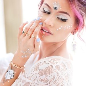 FLASH TATTOO ‘Ophelia’ Collection Temporary Tatoos